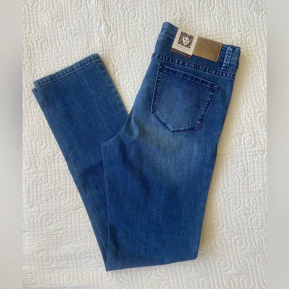 NWT Anne Klein Slim Straight Jeans - Picture 3 of 6